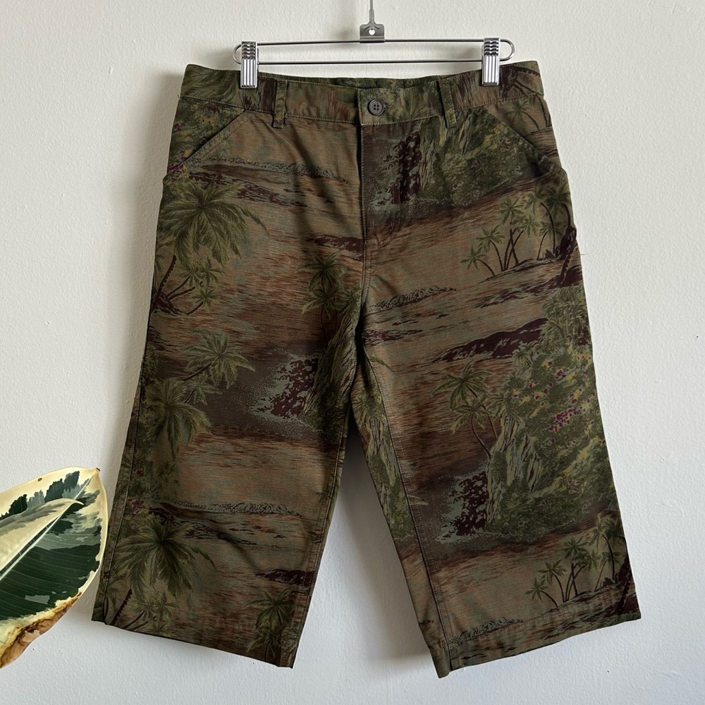 Vintage A.P.C. Tropical Army Shorts